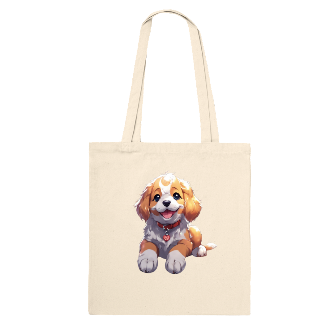 AL Puppy Tote Bag