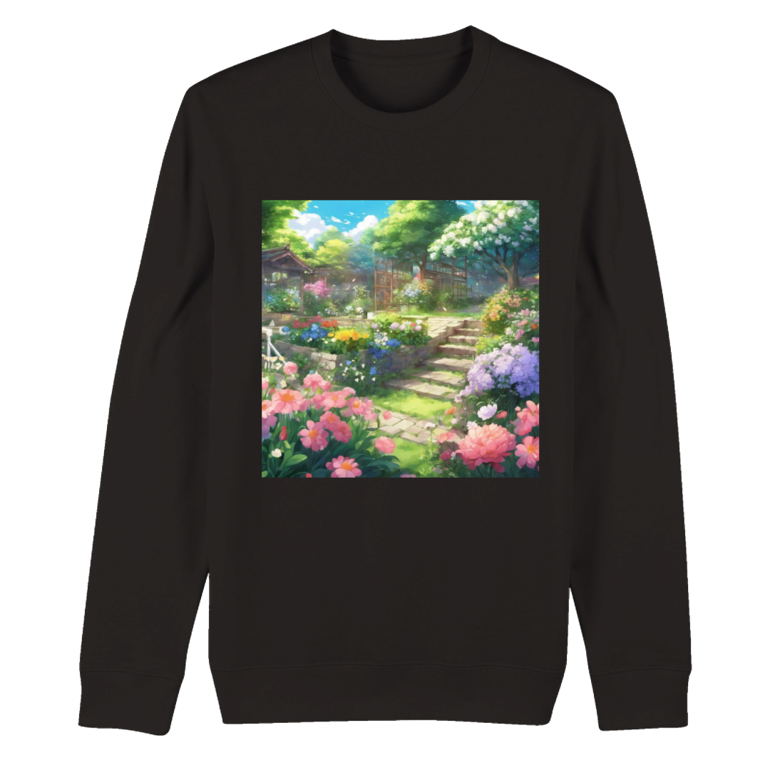 Spring flowers Premium Unisex Crewneck Sweatshirt