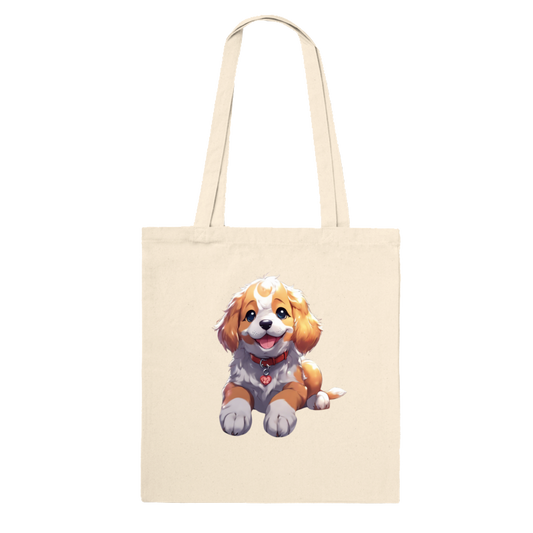 AL Puppy Tote Bag