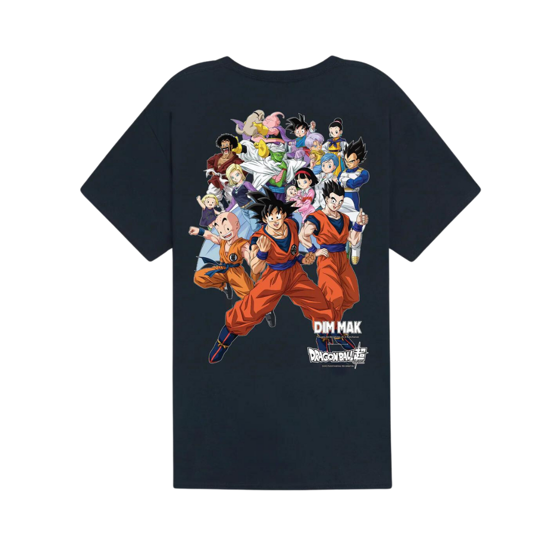 Dim Mak x Dragon Ball Z Super Goku Tee