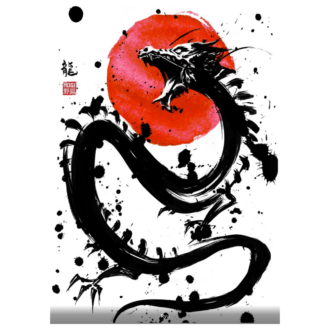 Exclusive: Signed Anime Dragon Poster