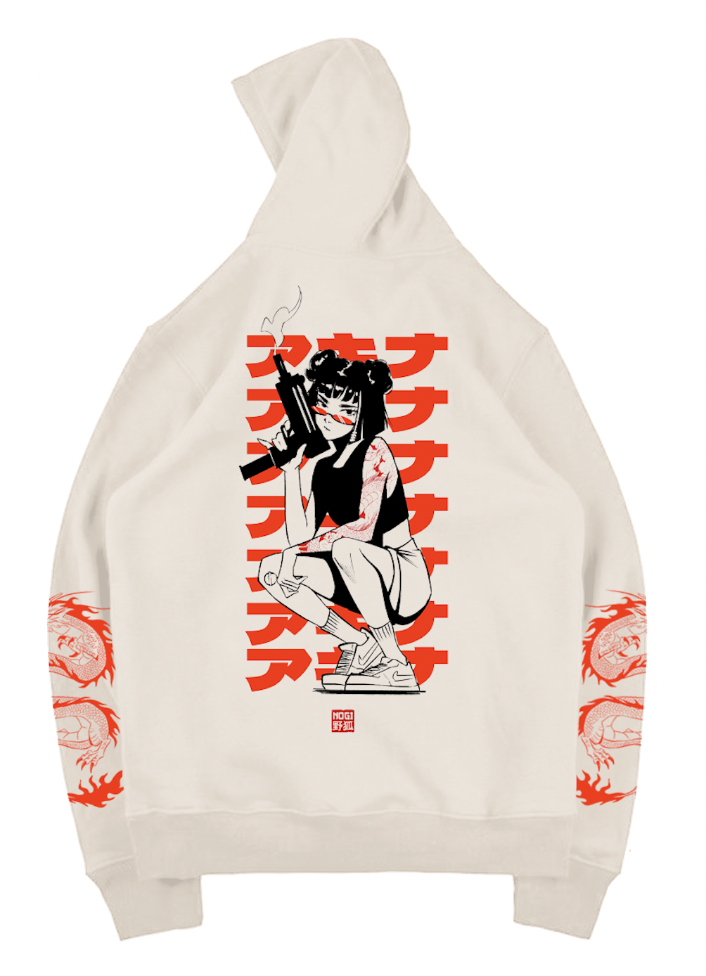 Akina Kanji | Oversized Hoodie